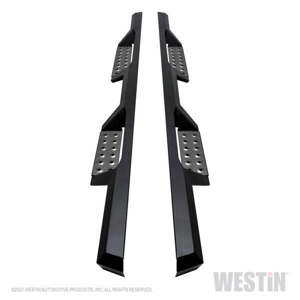 Westin Automotive 99-13 SILVERADO/SIERRA 1500/01-19 SILV/SIERRA 2500/3500 EXT/DBL(BODY MOUNT)HDX SS DROP STEP TXT BLK 56-116852 - main